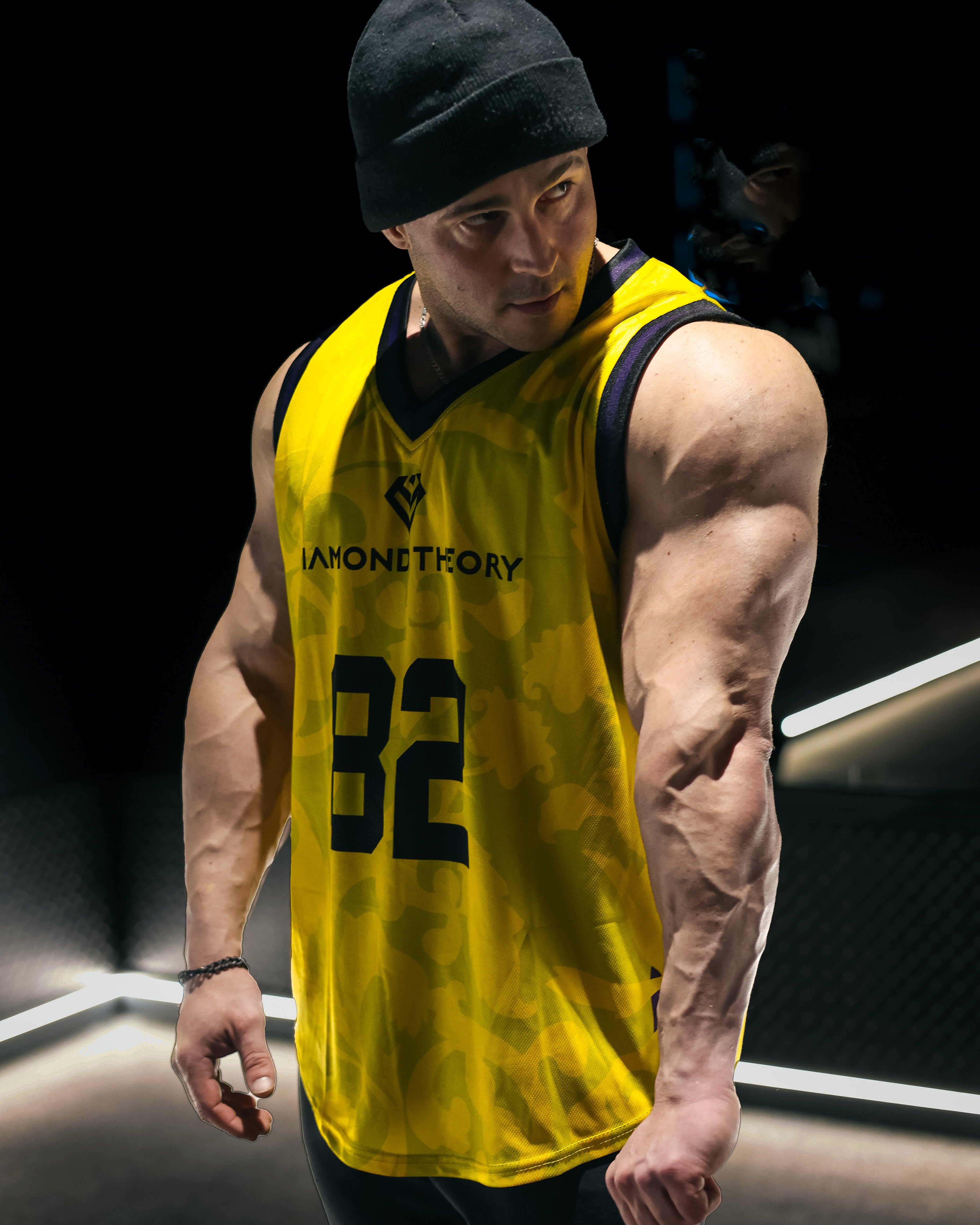 Sleeveless Gym Vest | Kingmaker Training Vest | Diamond Theory
