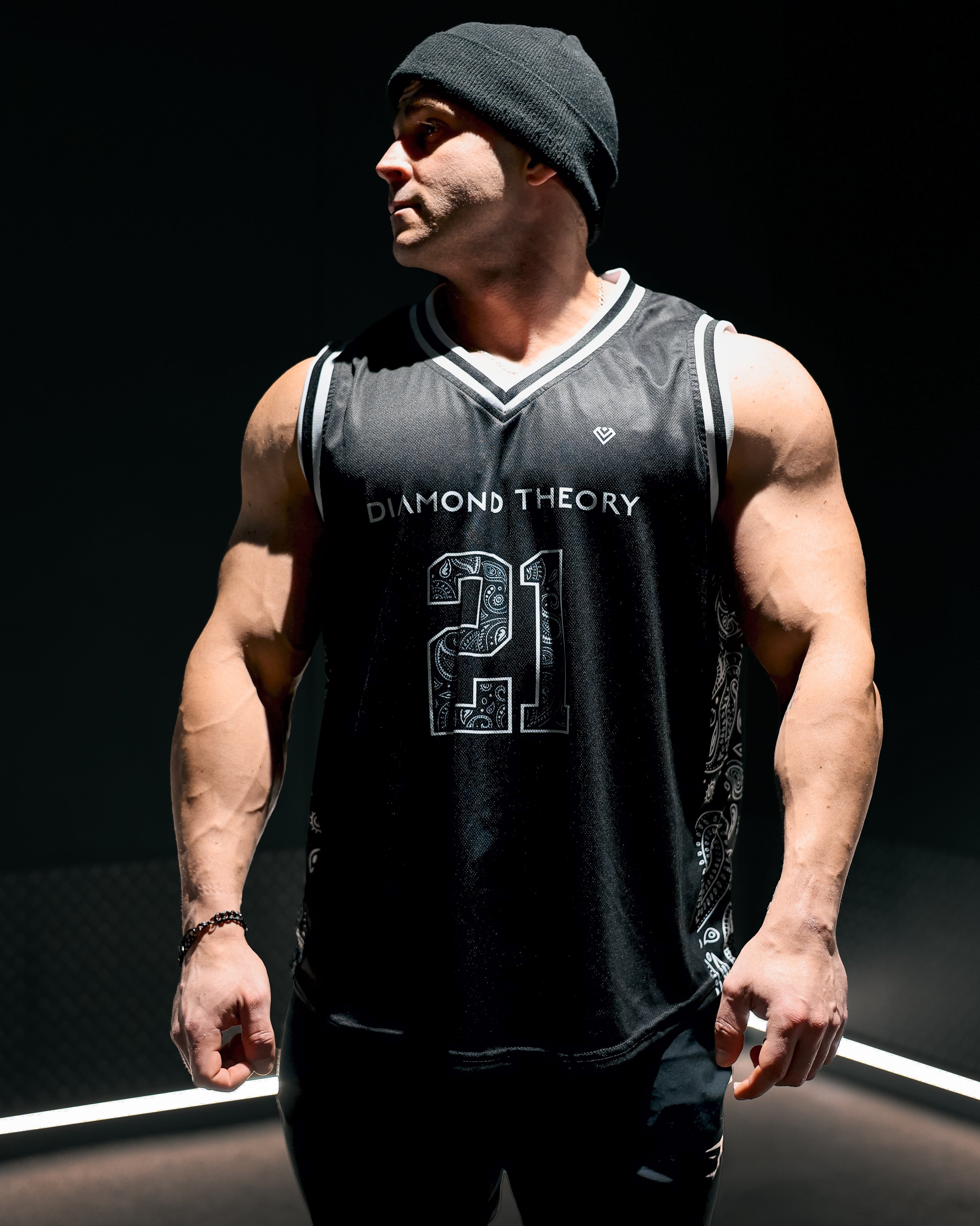 Old School Bodybuilder Training Vest | Paradox Vest | Diamond Theor