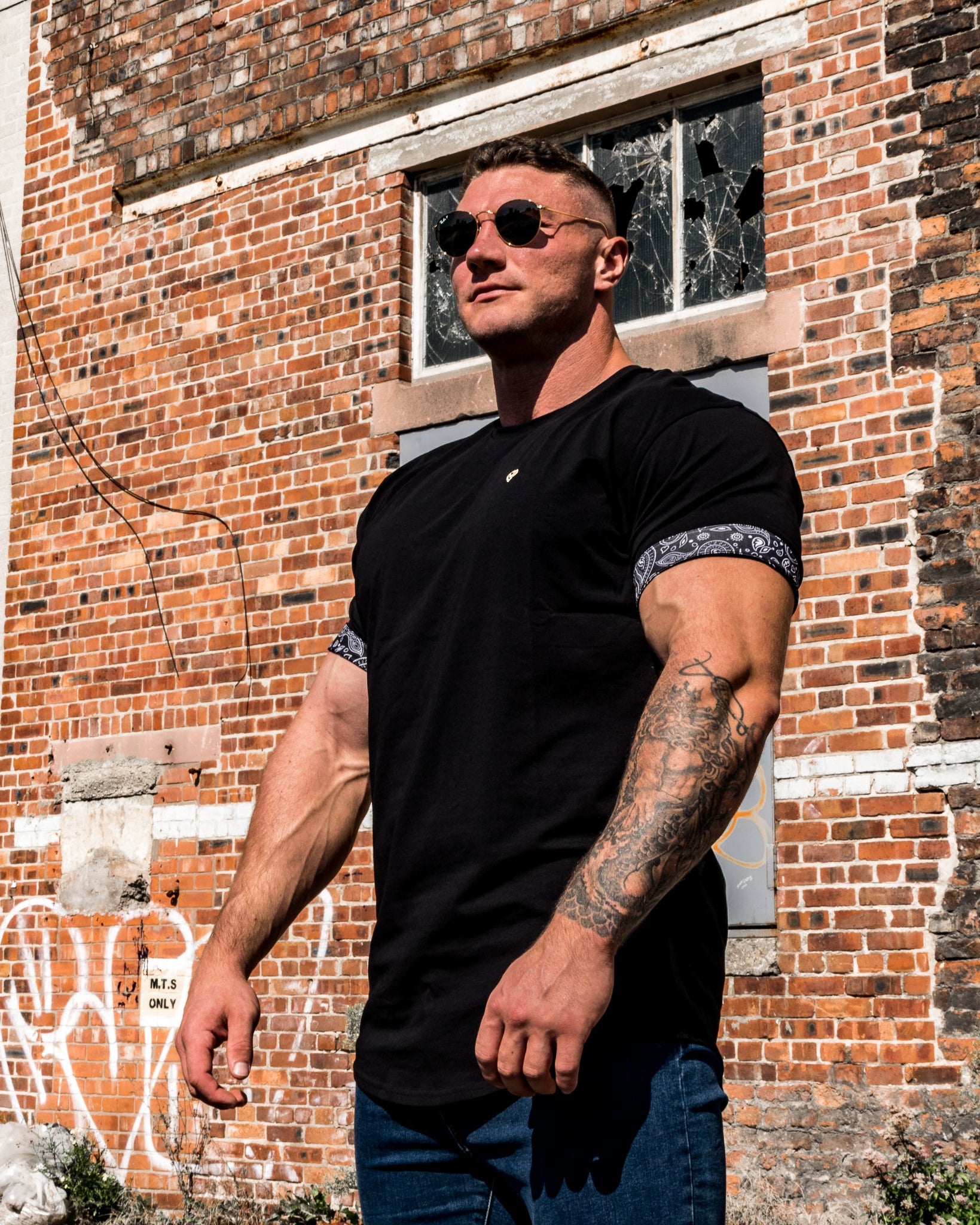 Gym Bodybuilder T Shirt | Paradox T-Shirt: Muscle | Diamond Theory