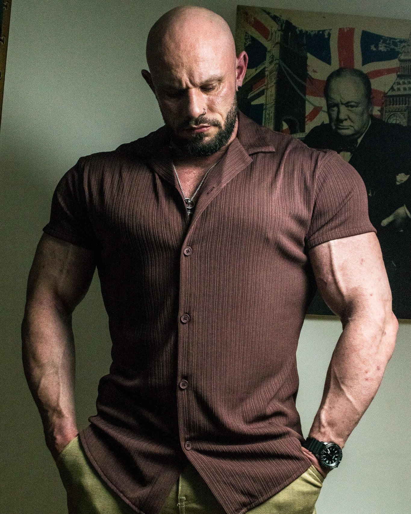 The Havana Short Sleeve Shirt Maroon