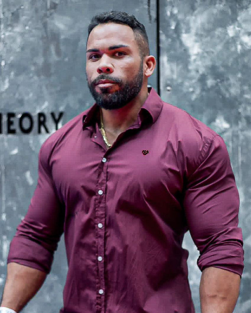 Vermillion Maroon Muscle Fit Men Shirt | Bodybuilder | Diamond Theory