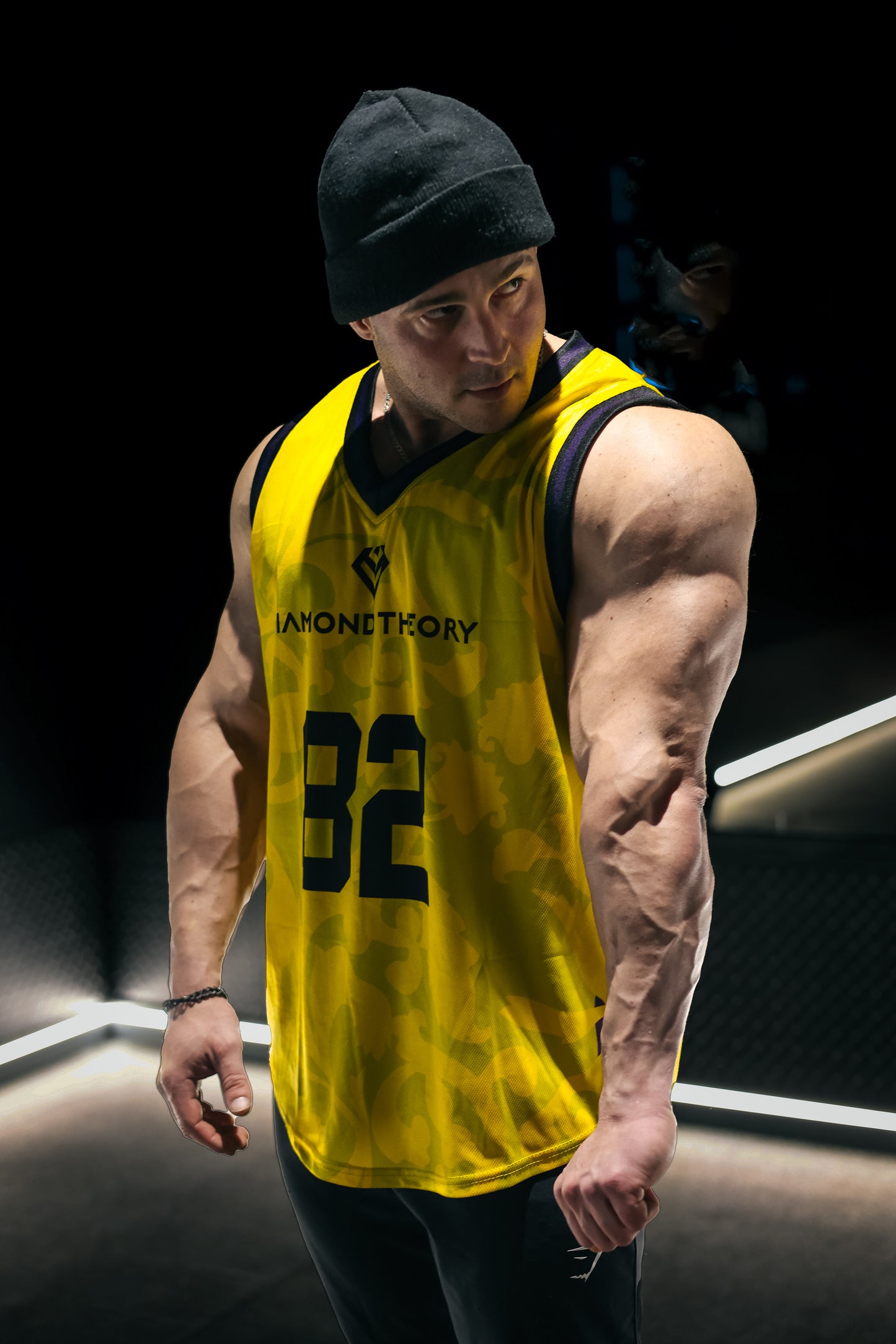 Sleeveless Gym Vest | Kingmaker Training Vest | Diamond Theory