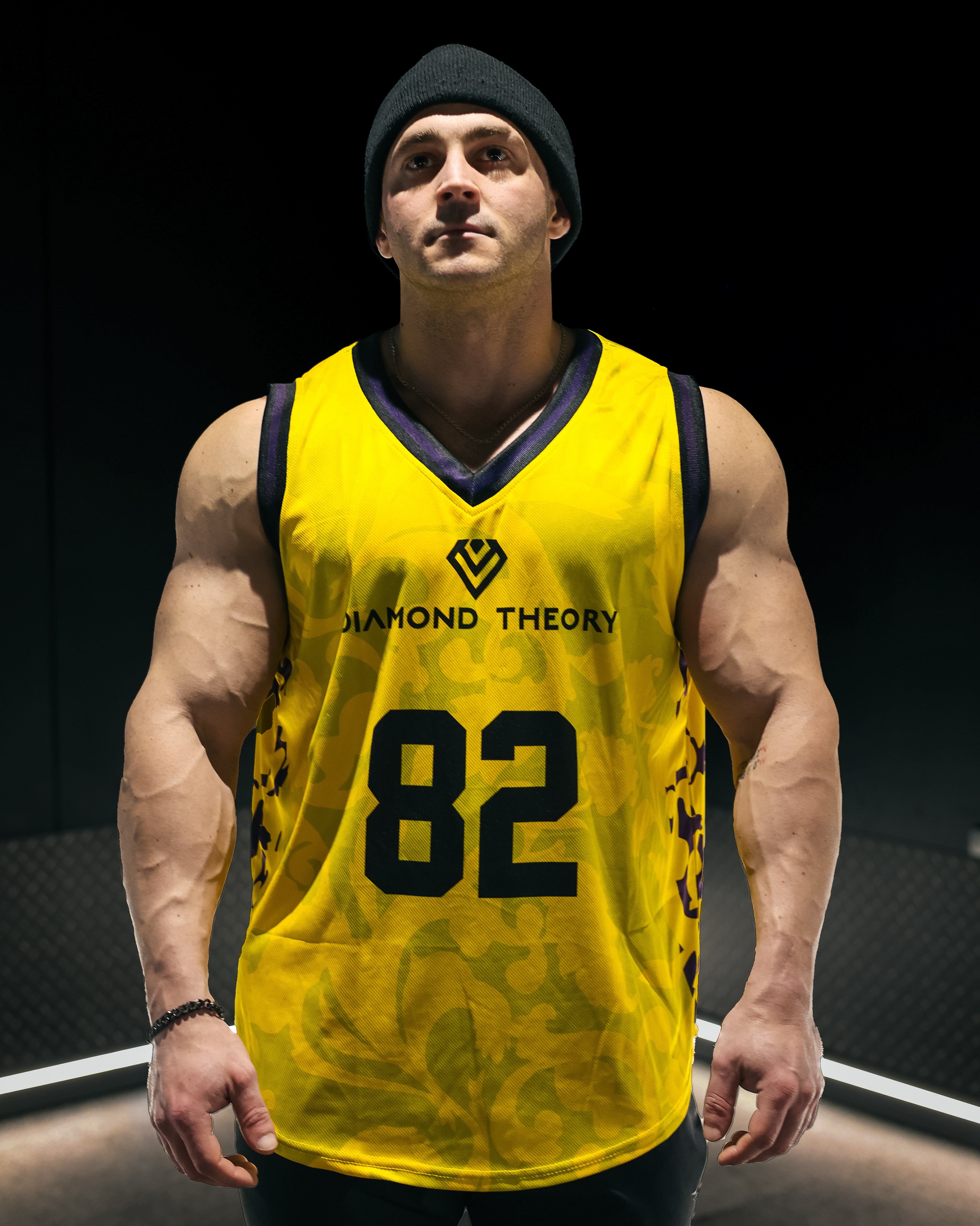 Sleeveless Gym Vest | Kingmaker Training Vest | Diamond Theory