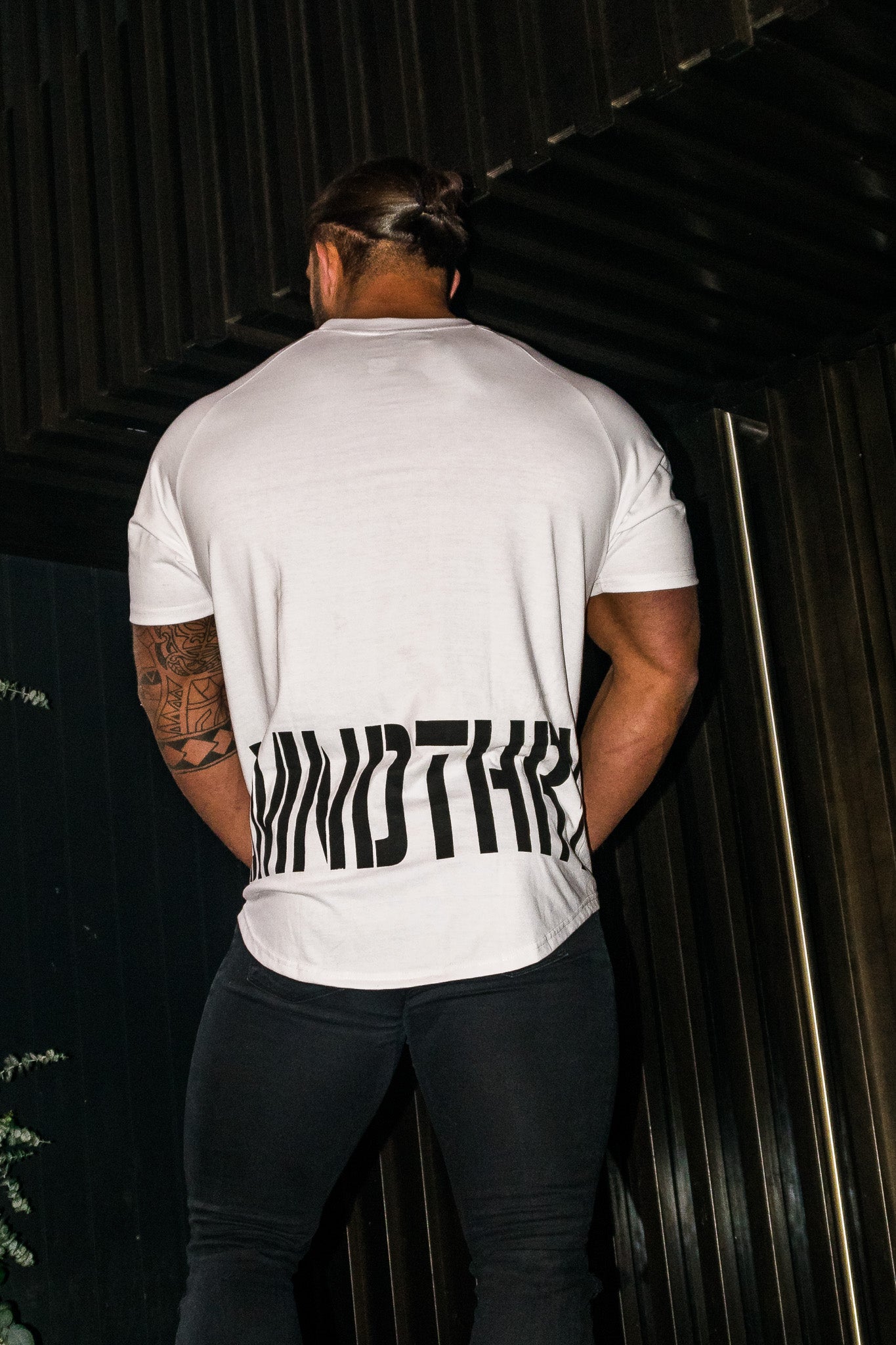 White Muscle Fit T-Shirt | Origins T-Shirt | Diamond Theory