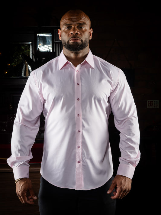 The Dawnfire Pink Muscle Fit Shirt
