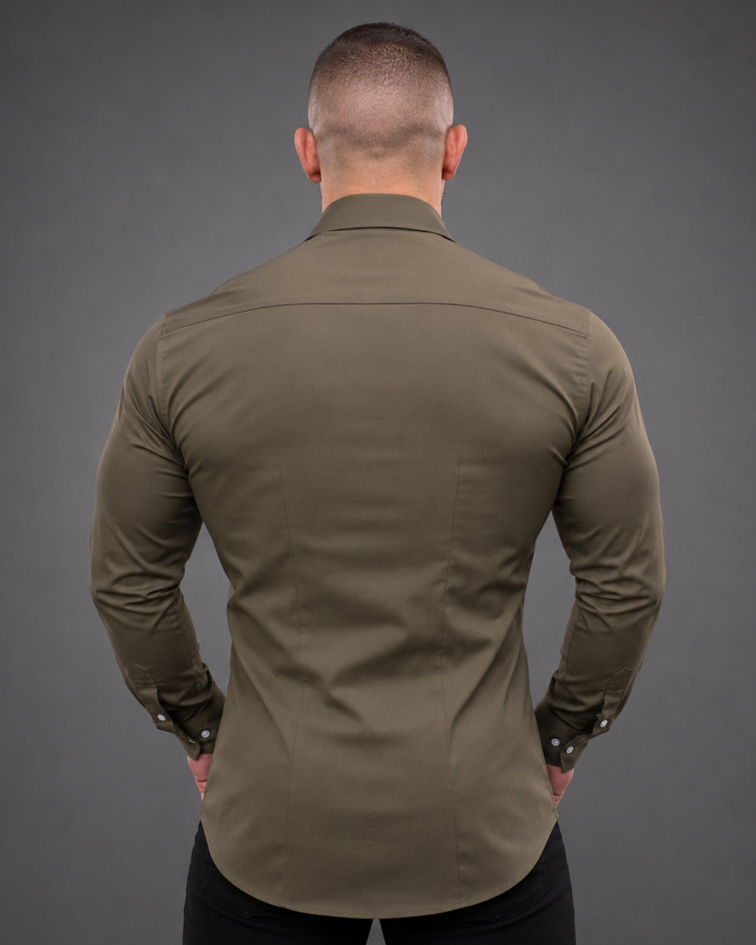 Notorious Green Muscle Fit Men's Shirt