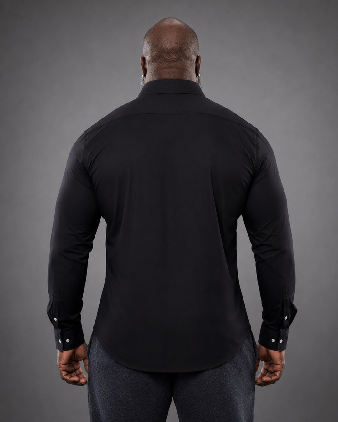 Obsidian Black Mass Fit Men's Shirt