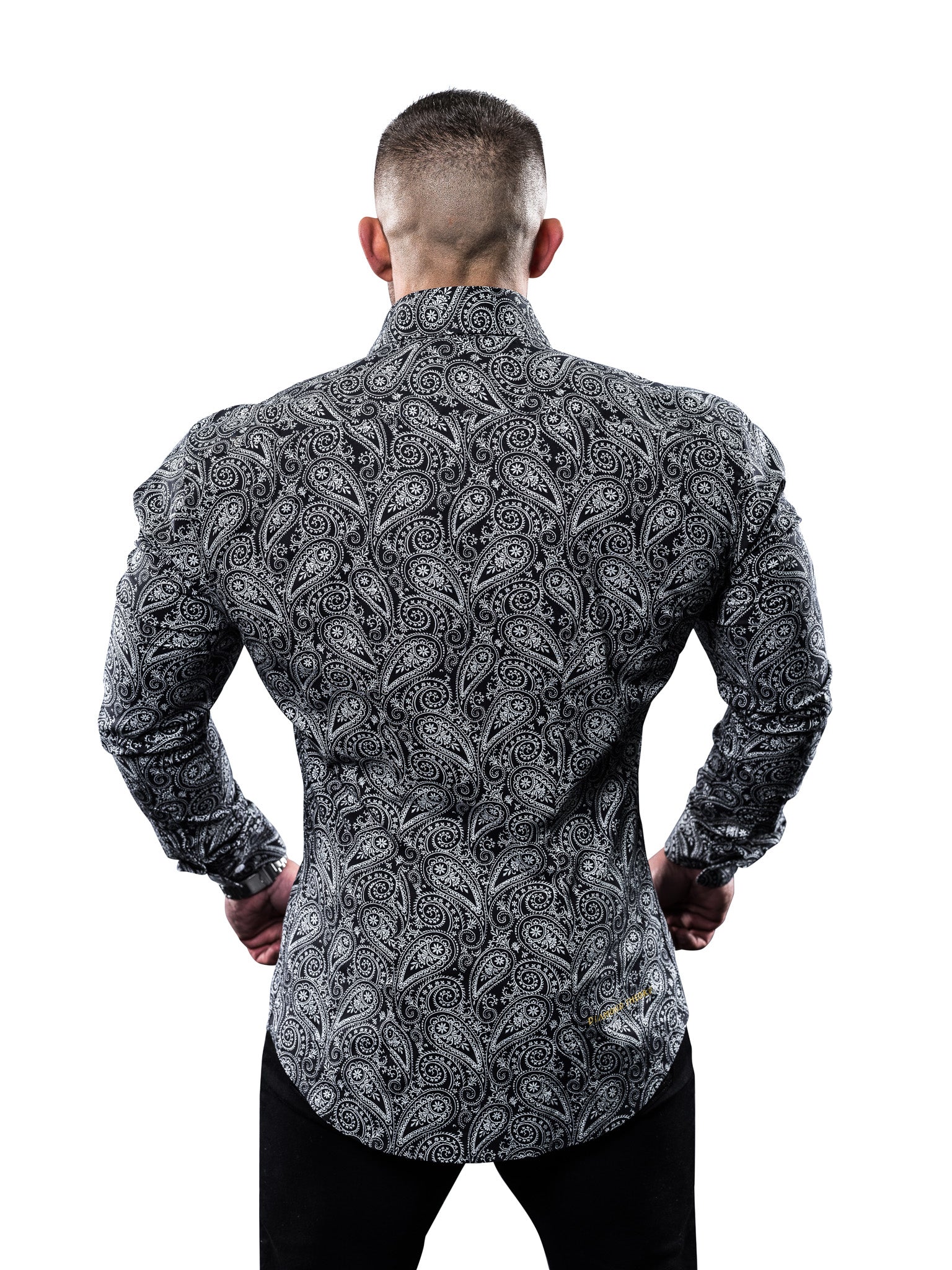 Paisley Print Shirt for Bodybuilders | Paradox Muscle | Diamond Theory