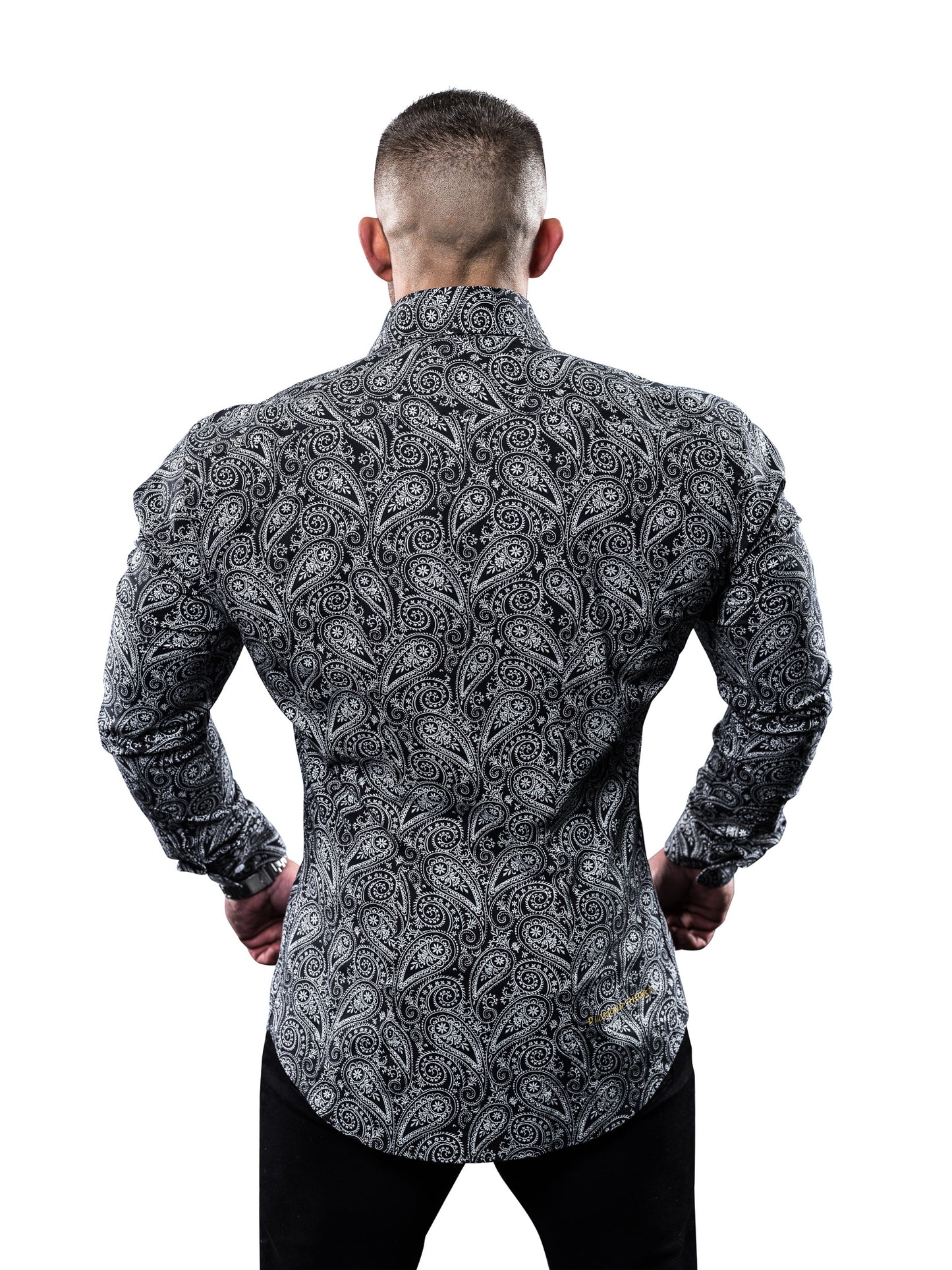 Paisley Print Shirt for Bodybuilders | Paradox Muscle | Diamond Theory