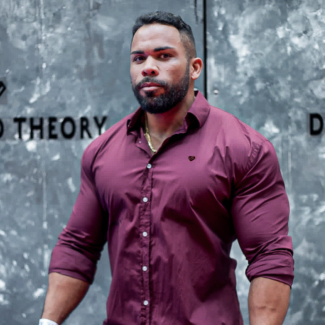 Vermillion Maroon Muscle Fit Men Shirt | Bodybuilder | Diamond Theory