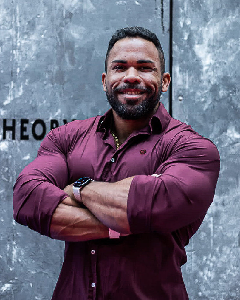Vermillion Maroon Muscle Fit Men Shirt | Bodybuilder | Diamond Theory