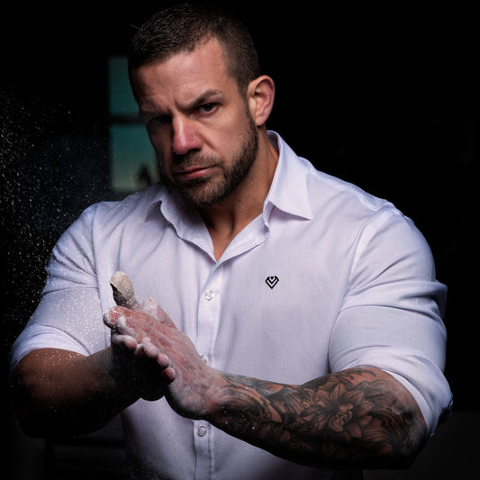 muscle fit shirt, muscle fit, white shirt, bodybuilder, bodybuilding 